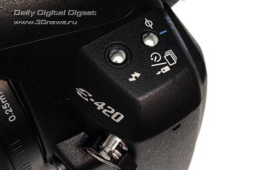 Olympus E-420. Кнопки управления